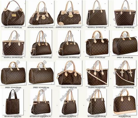 names of lv bags|louis vuitton handbag style names.